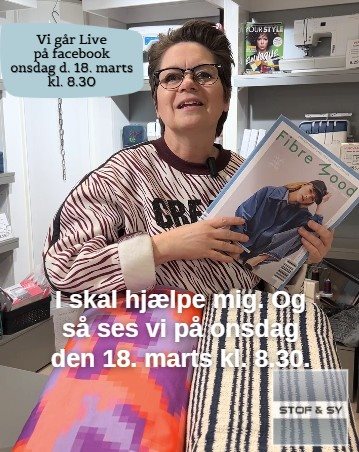 Lene syr Live på facebook 8.30